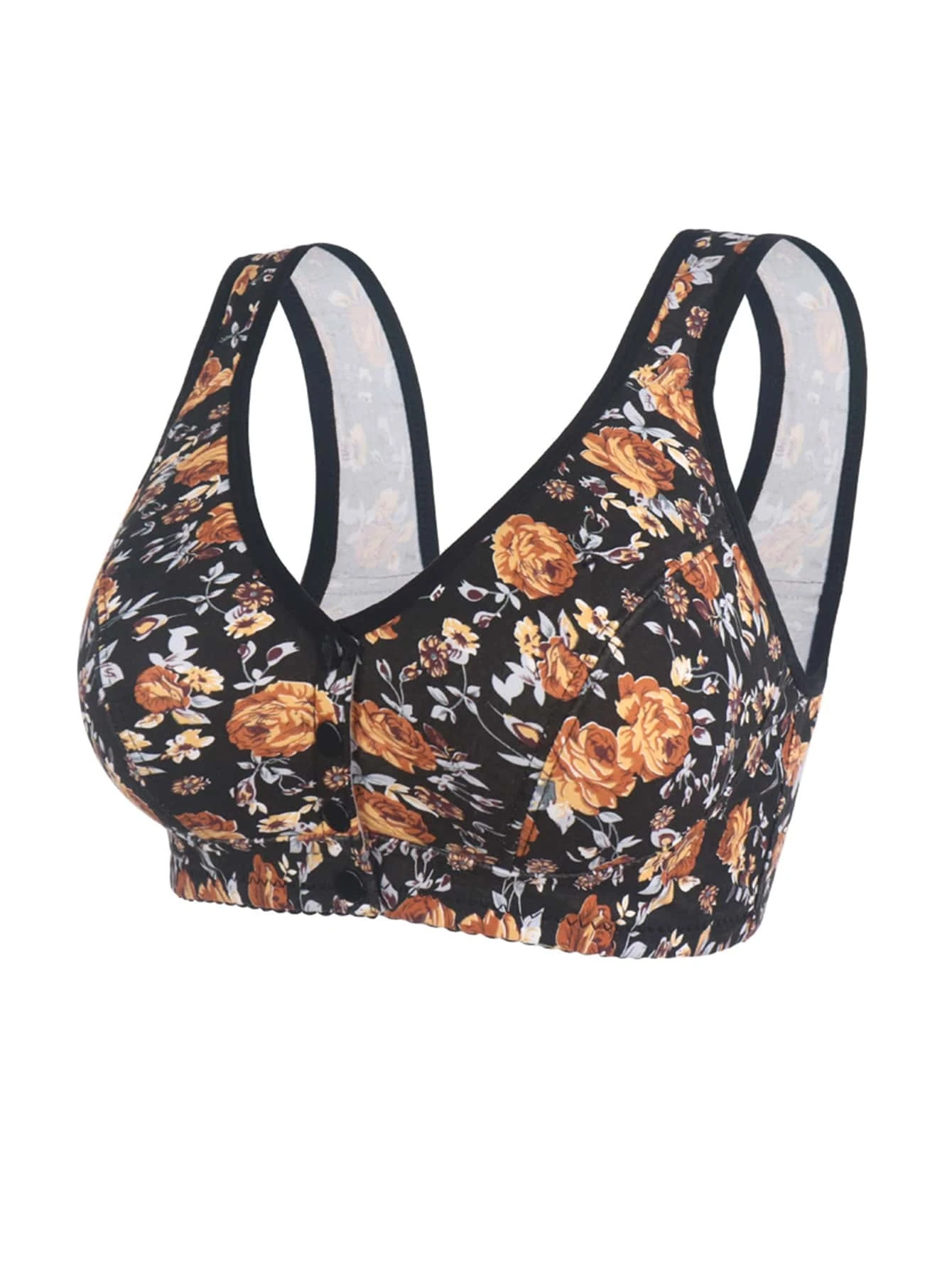 2025 New Floral Print Front-Closure Bra (Buy 1 Get 2 Free)