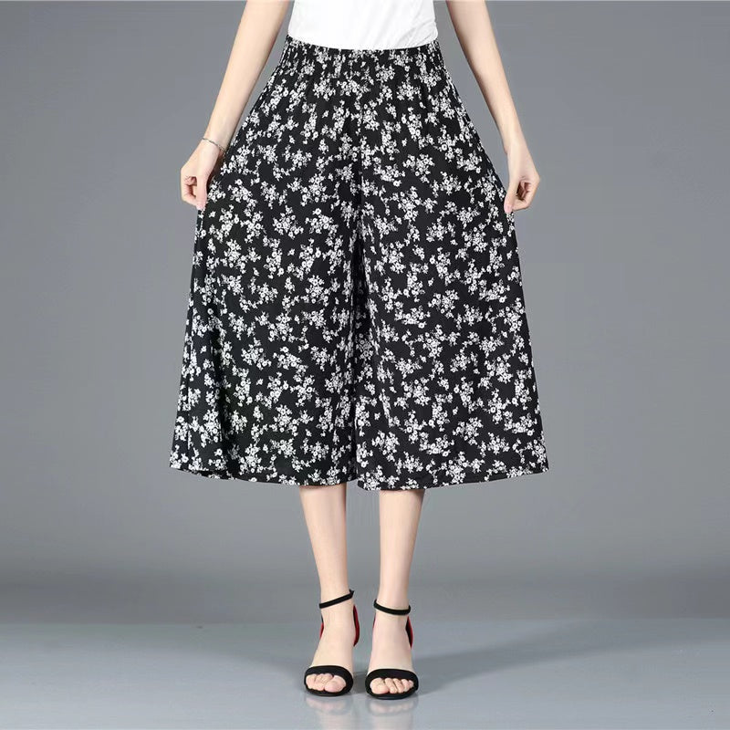 đ„Last Day 70% Offđ„Women's Flowy Wide-Leg Cropped Pants (Buy 2 Free Shipping)