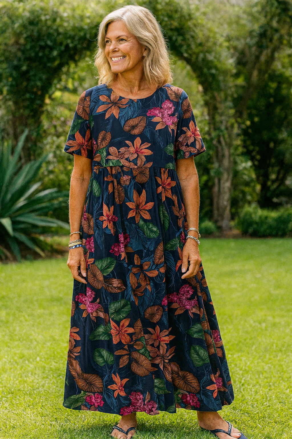 Breezy Floral Maxi Dress