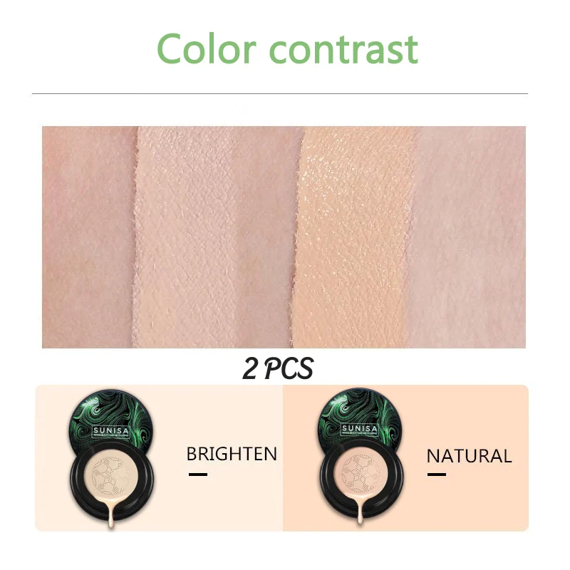 🔥LAST DAY - Buy 1 Get 1 Free🔥 Air Cushion CC Cream - Photo-ready foundation look in seconds