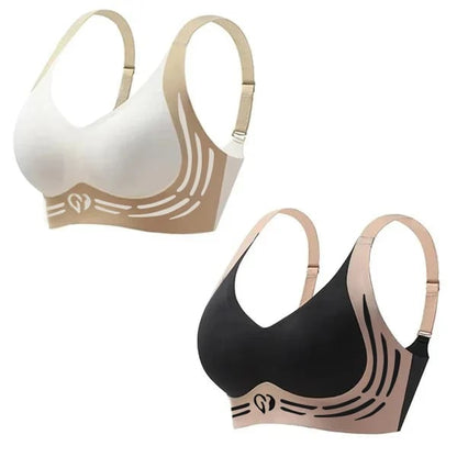 🎁Last Day 49% Off - Super gather bra | Wireless Push-up Bra👍No more sagging breasts