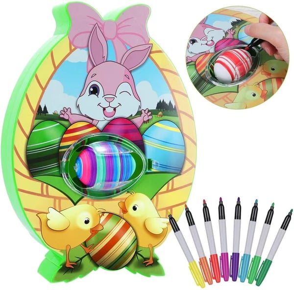 ✨Jour de Pâques ✨Mazing Egg Lathe -Cadeau parfait pour les enfants🐣 