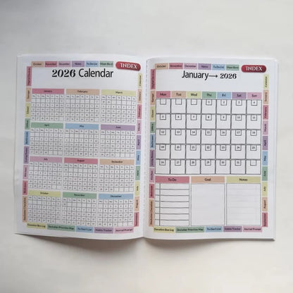 ✍️2026 Declutter Journal Workbook | Transform Your Home in 52 Weeks