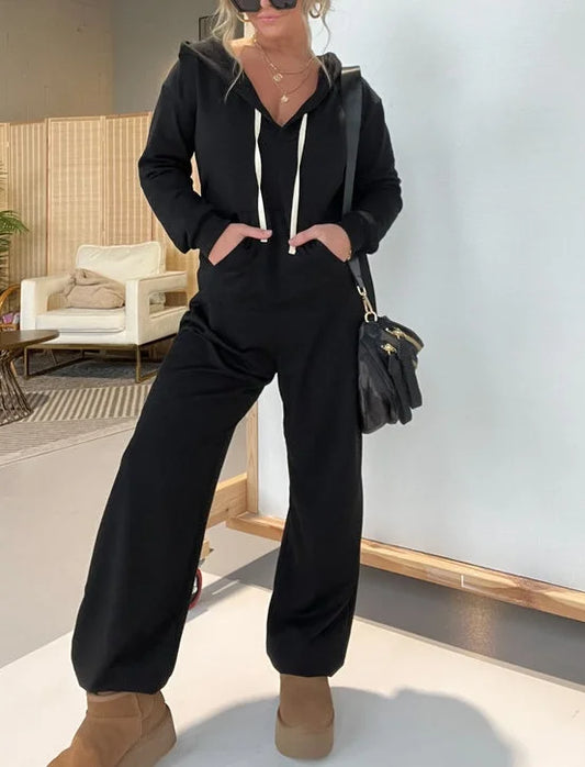 Early Christmas Sale 80% OFF - Cozy Days French Terry Jumpsuit (Buy 2 Free Shipping)