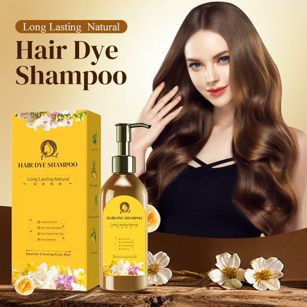 🎅Christmas Pre-Sale-80%OFF🎁Long Lasting Natural Hair Dye Shampoo