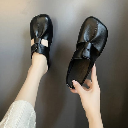 🎊 Hot Sale👣Cut Out Design Flat Mules 🔥(Buy 2 Free Shipping)🔥