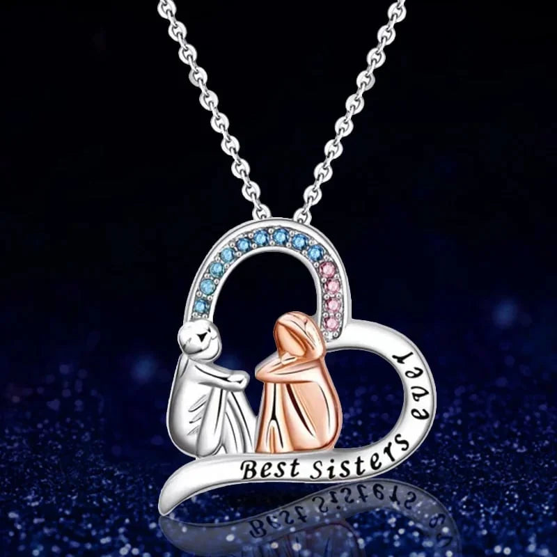 Sister Alphabet Love Necklace