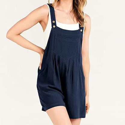 49% OFF TODAY💥Plus Size Casual Adjustable Strap Loose Bib Rompers