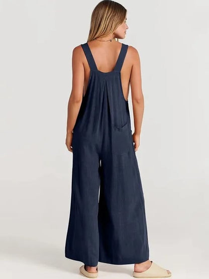 🔥Last Day 70% Off🔥Plus Size Wide Leg Overalls Jumpsuit (Buy 2 Free Shipping)