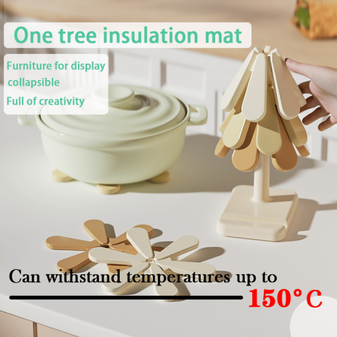 🔥Creative heat-resistant tree insulation mat🎄