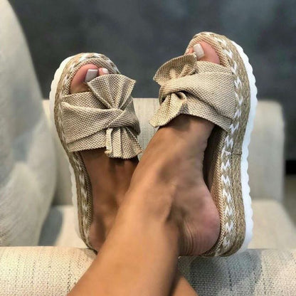 2024 Chic Shoes Style™ - Paris Casual Flatform Daily Comfy Memory Sandals