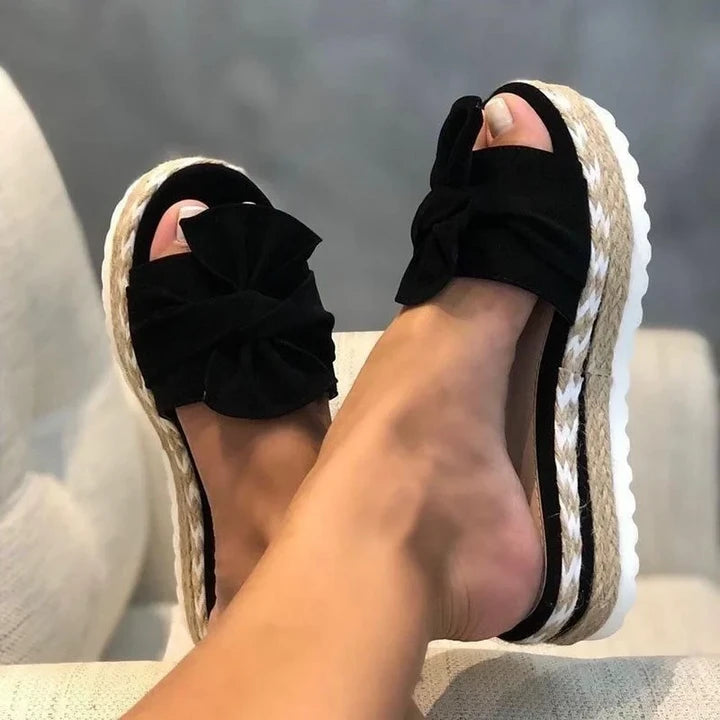 2024 Chic Shoes Style™ - Paris Casual Flatform Daily Comfy Memory Sandals