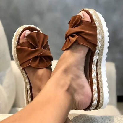 2024 Chic Shoes Style™ - Paris Casual Flatform Daily Comfy Memory Sandals