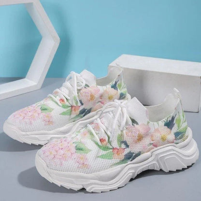 👟Promoción del último día 49 % de descuento: zapatillas ortopédicas con estampado floral👟 