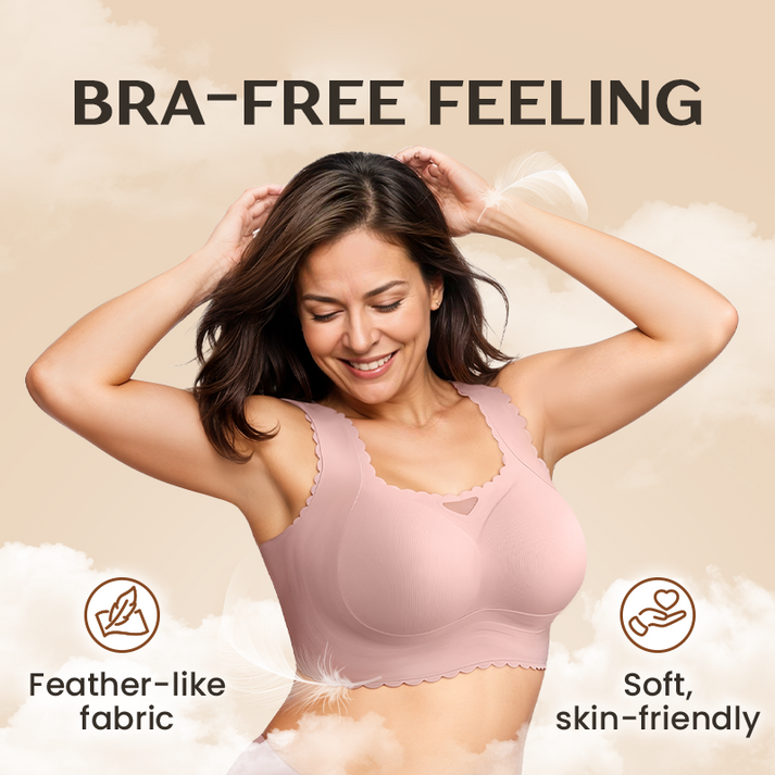 Women’s Seamless Comfortable Bra with Plus Size