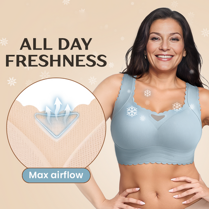 Women’s Seamless Comfortable Bra with Plus Size