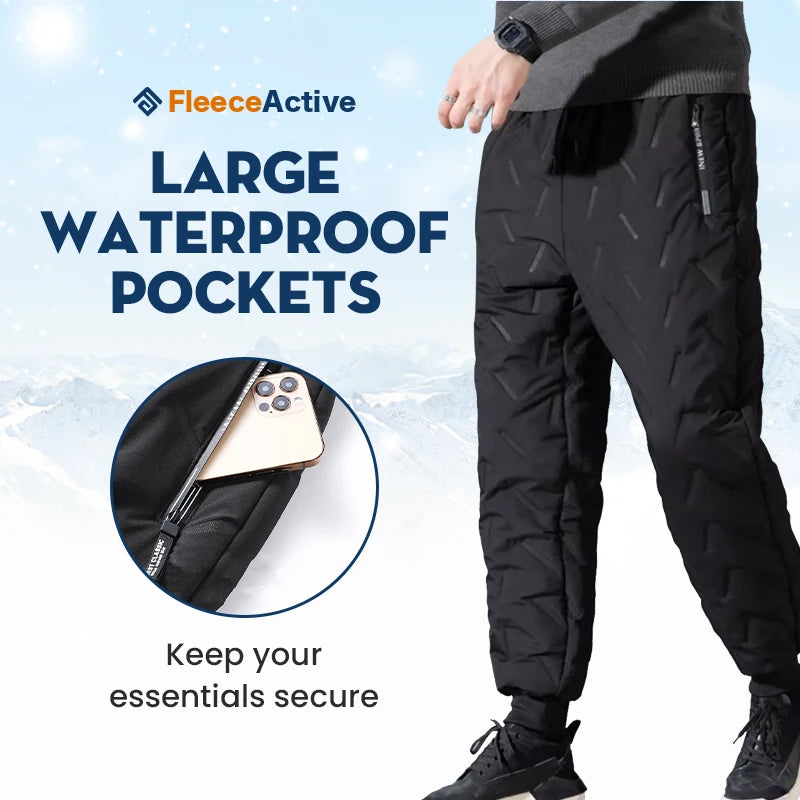 FleeceActive - VENTA DE ÚLTIMO DÍA DE DESCUENTO DEL 70 % - Pantalones impermeables con forro polar unisex