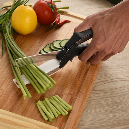 2-in-1 Cutting Board Scissors