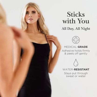 GO BRALESS! SEAMLESS CAKE COVER ULTRA THIN INVISIBLE BRA