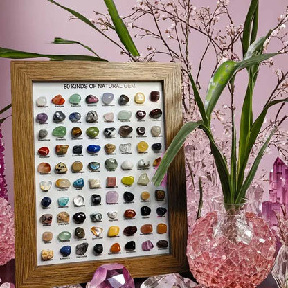 80 kinds of natural ore specimens Holidays, birthdays, collectible gifts(Each one is a natural gem)