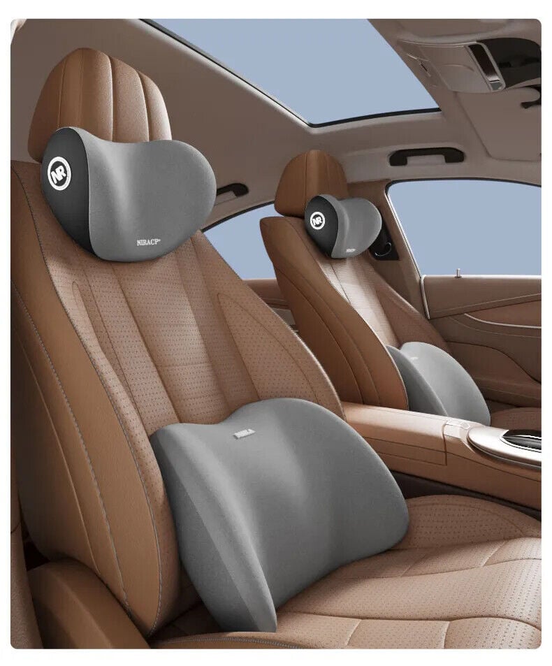 ✨Hot Sale 🎁 Car Headrest & Lumbar Support Cushion