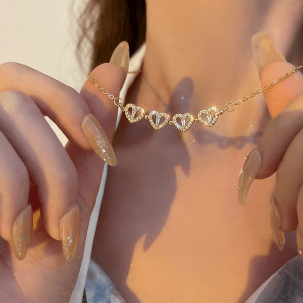 🔥Vente chaude 49% de réduction🔥Collier d'amour éternel trèfle à quatre feuilles