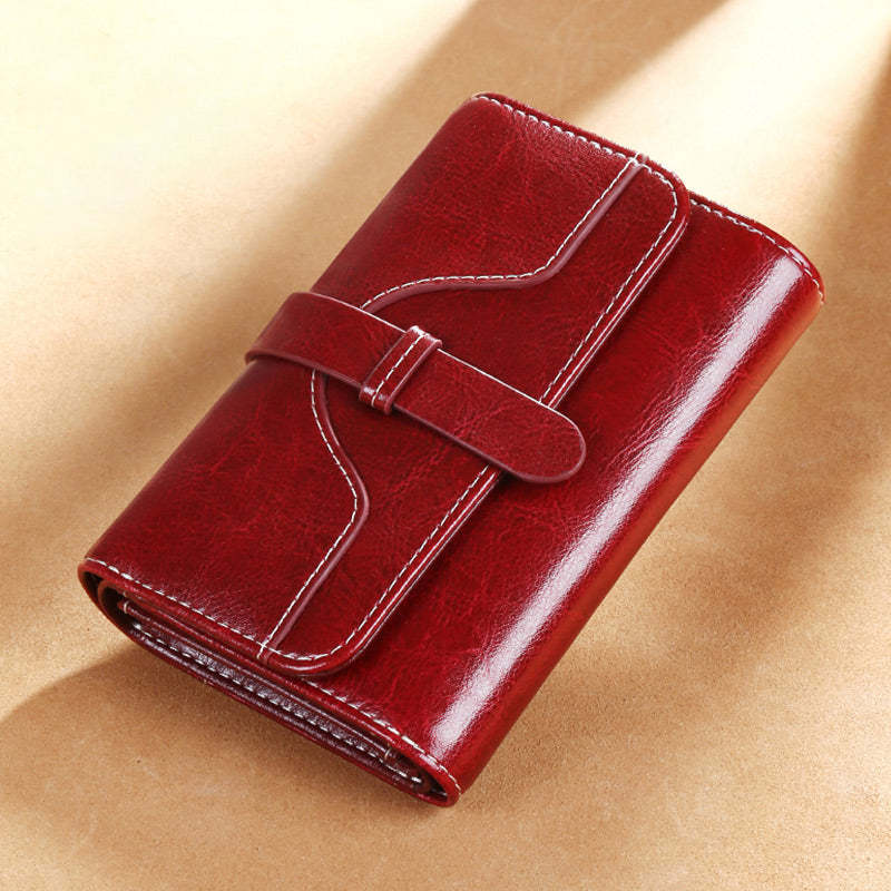 ( RFID PROTECTED )Elegant Vintage Ladies Wallet