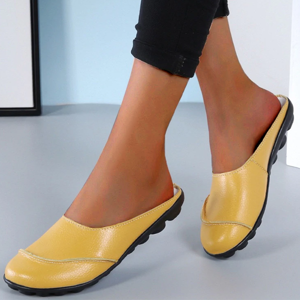 Leather Soft Soles Comfortable Flat Shoes - Enhance Your Style & Comfort