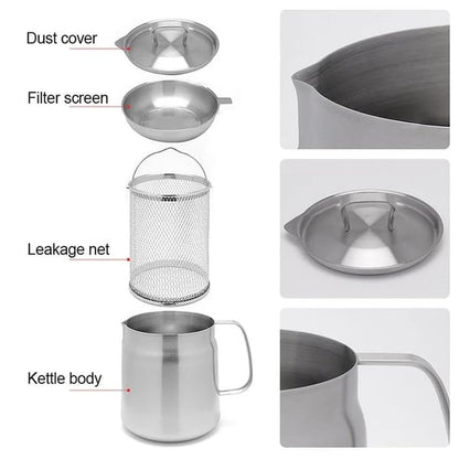 2-in-1 304 Stainless Steel Multifunctional Oil Strainer Pot 🔥BUY 2 FREE SHIPPING