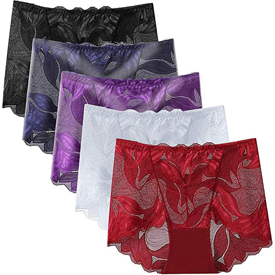 🔥 47% OFF🔥LADIES SILK LACE HANDMADE UNDERWEAR (7PCS OR 5PCS)