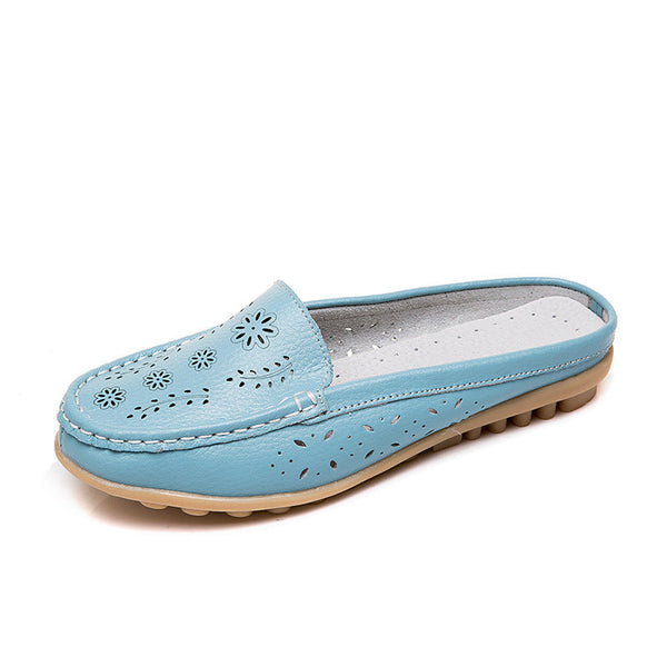 Low-top flat slippers for ultimate comfort
