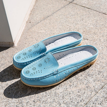 Low-top flat slippers for ultimate comfort