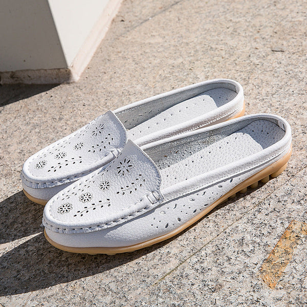 Low-top flat slippers for ultimate comfort