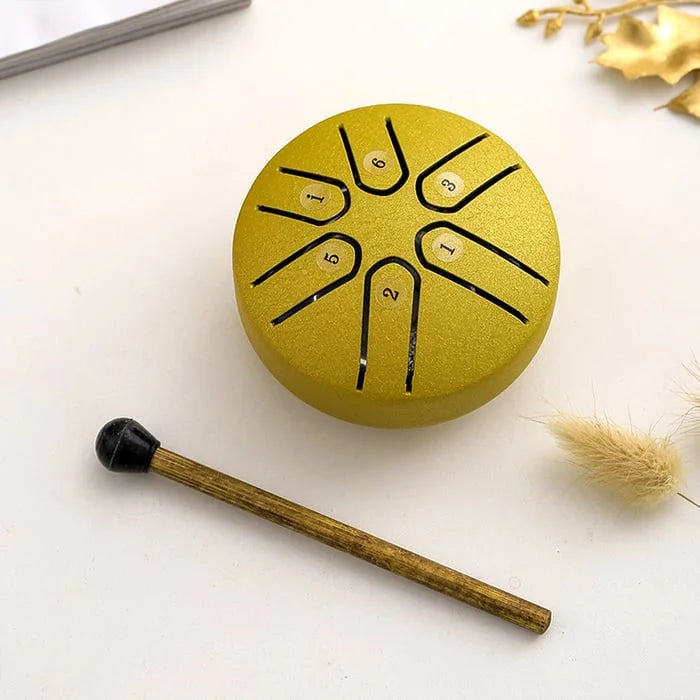 🎁49% OFF 🎵 Buddha Stones Mini Steel Tongue Drum Kit