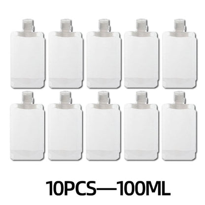 (🌷SALE) Portable Travel Fluid Makeup Packing Bag(10 Pcs）