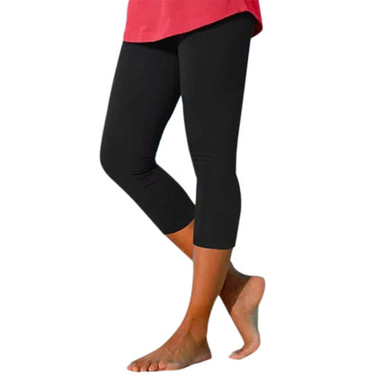 Leggings casuales lisos para mujer