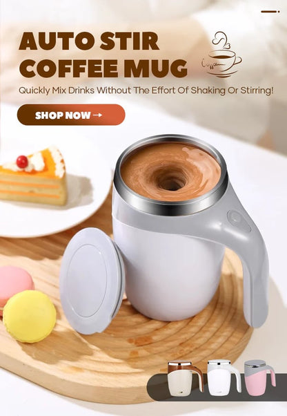 Auto Stir Coffee Mug