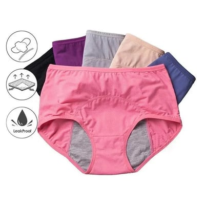 🎉BUY 3 GET 2 -  FREE 2024- Hot Sale🎁- High-waisted Leak-proof Protective Panties