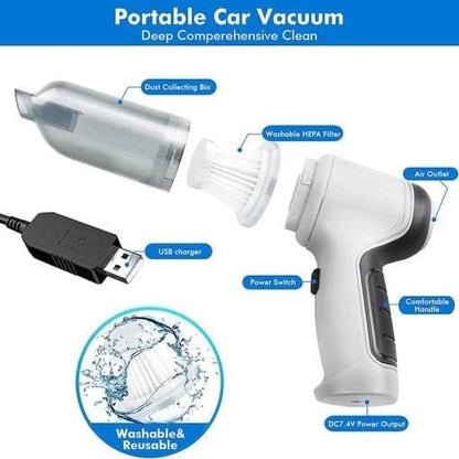 Aspirateur de voiture à main sans fil 