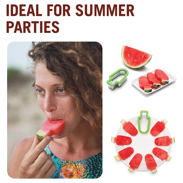 【New Hot Sale-48% Off】Popsicle Shape Mold Watermelon Slice Model🍉