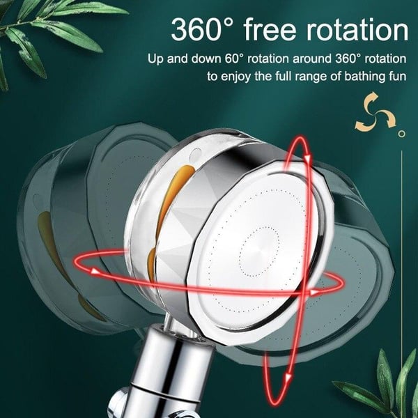 (🎁2024 Hot Sale🎁) Water Saving Flow 360° Rotating High-pressure Shower