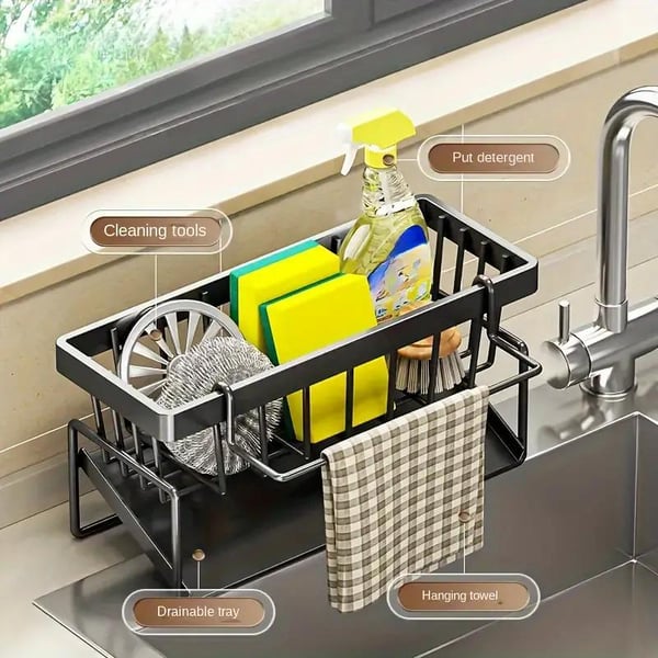 🛒Manufacturer Promotions 70% OFF - Stainless Steel Kitchen Sink Storage Rack