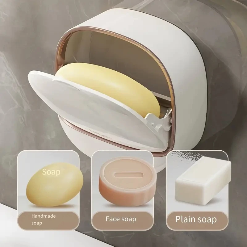 Luxury Soap Holder with Drain Tray