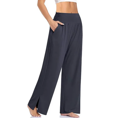 🎁Vente chaude pour début de Noël à 70 % de réduction - Pantalon de survêtement de yoga ample et décontracté à jambes larges pour femmes - Achetez-en 2 LIVRAISON GRATUITE 