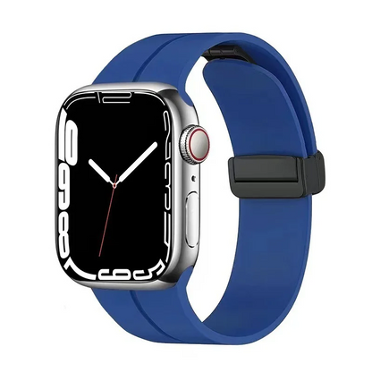 🔥Last Day Promotion 70%OFF - Silicone Magnetic Folding Band For iPhone Watch Ultra Series 8 7 6 5 4 3 2 1 SE⭐