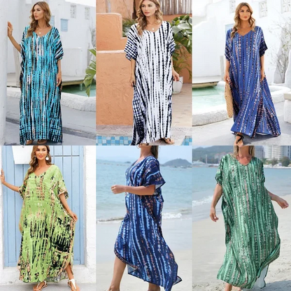 💃Sell at half price💃Loose,Casual caftan,Beach dress-🎉Celebrating over 10,000+ orders in our store!