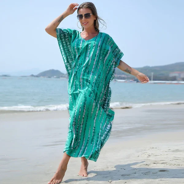 💃Vendre à moitié prix💃Caftan ample, décontracté, robe de plage - 🎉Célébration de plus de 10 000 commandes dans notre magasin !