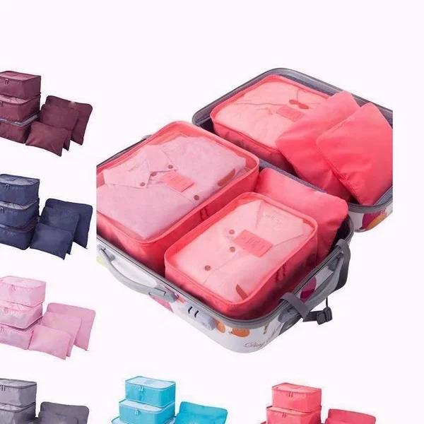 🎁Cubes d'emballage de bagages portables - 6 pièces ✈ Achetez-en 3, livraison gratuite🚗 