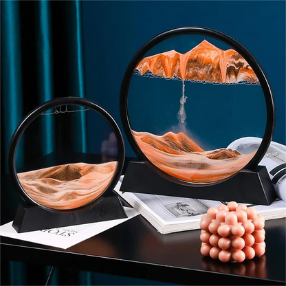 Hot Sale  - Perfect Gift-3D Hourglass Deep Sea Sandscape