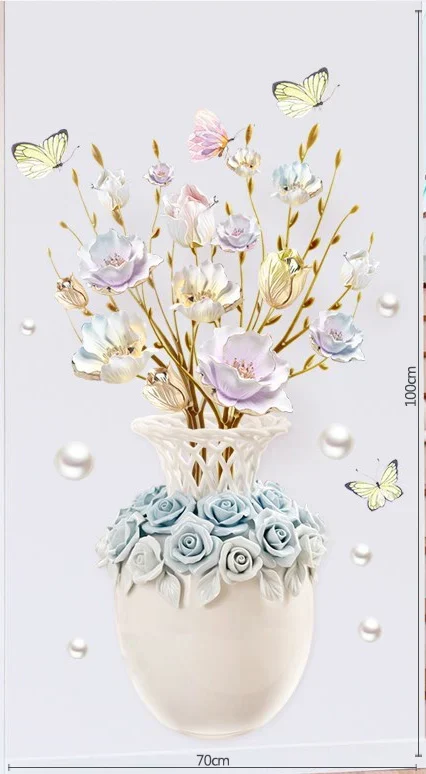 (❤️ HOT SALE- 49% OFF) Flower wall sticker wallpaper